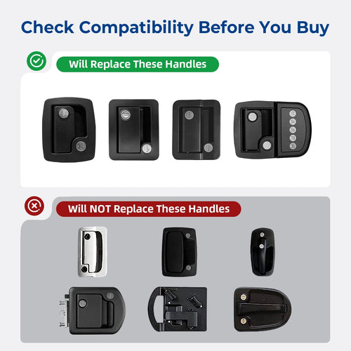 NESTILY Guard Pro™ – Keyless Heavy-Duty RV Door Lock | Fits 98% of RVs | Fob + Keypad